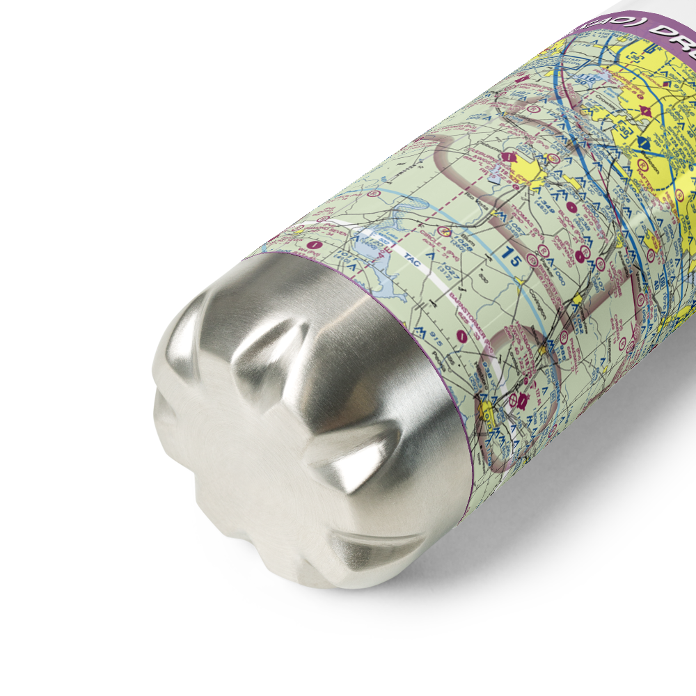 Drennan Airport (3XA0) VFR Sectional Water Bottle 