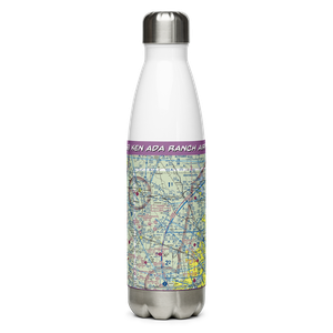 Ken Ada Ranch Airport (3XS8) VFR Sectional Water Bottle