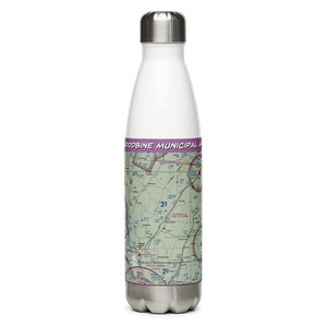 Woodbine Municipal Airport (3Y4) VFR Sectional Water Bottle