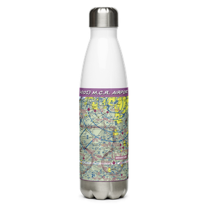 M.C.R. Airport (40OI) VFR Sectional Water Bottle