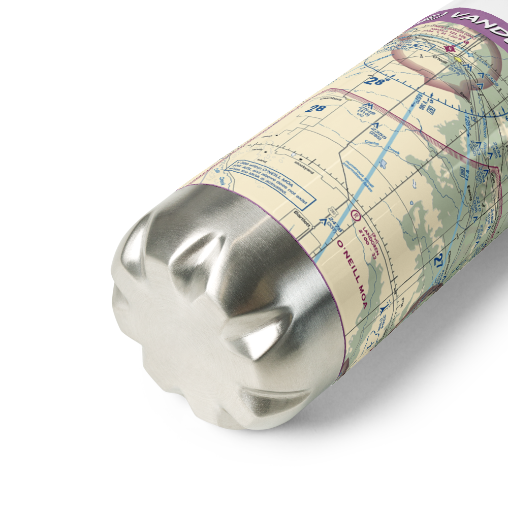 Vandersnick Airport (41NE) VFR Sectional Water Bottle 