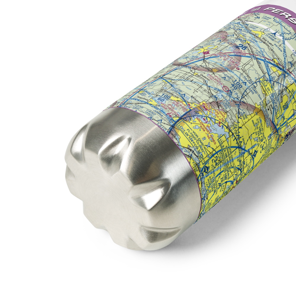 Kral's Personal Use Landing Field (42MN) VFR Sectional Water Bottle 