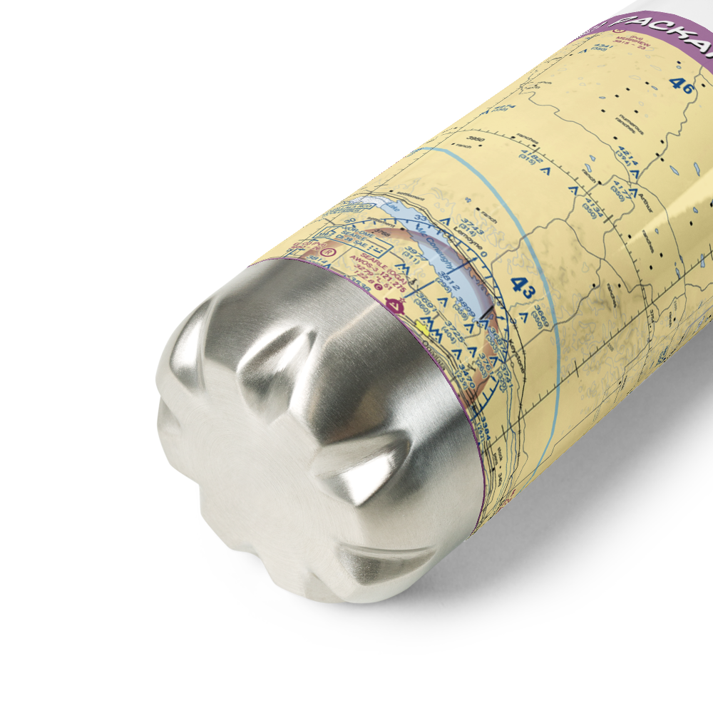 Packard Ranch Airport (42NE) VFR Sectional Water Bottle 