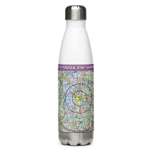 Frogs End Airport (42VT) VFR Sectional Water Bottle