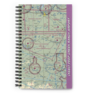 Deep Creek Ranch Airport (XS61) VFR Sectional Notebook