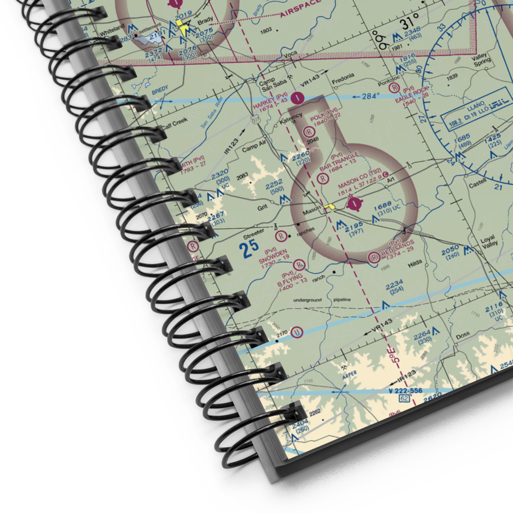 Deep Creek Ranch Airport (XS61) VFR Sectional Notebook 