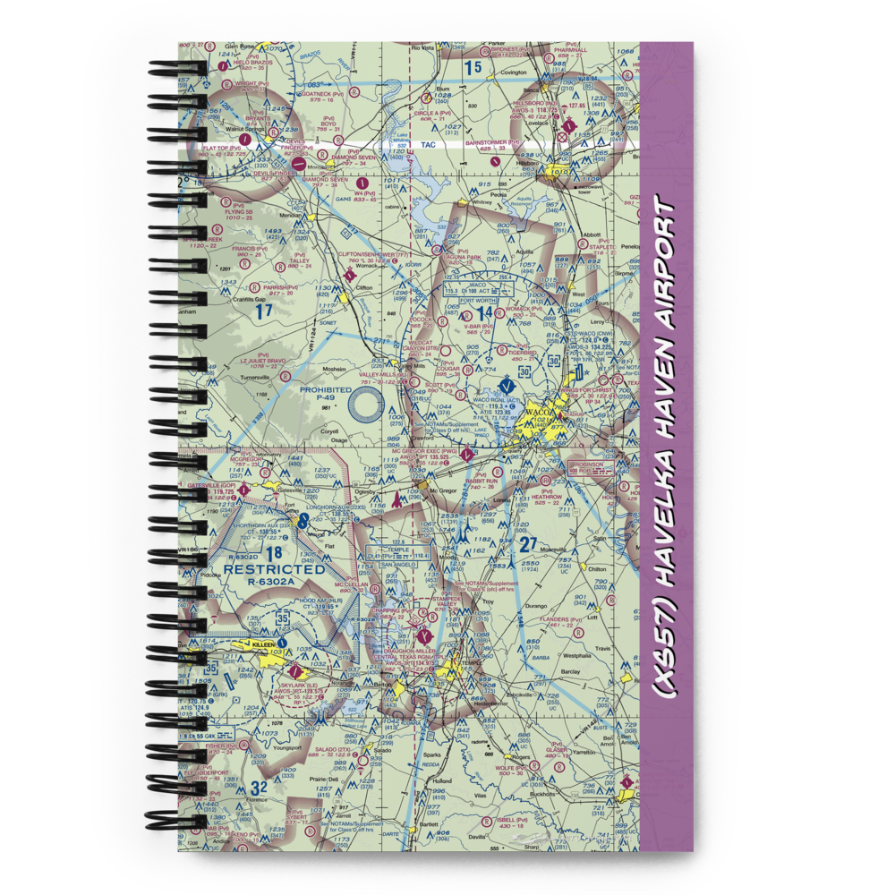 Havelka Haven Airport (XS57) VFR Sectional Notebook 