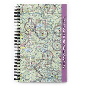Marlin'S Meadow Airport (XS48) VFR Sectional Notebook