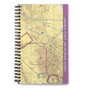 Rancho Del Cielo Airport (XS44) VFR Sectional Notebook