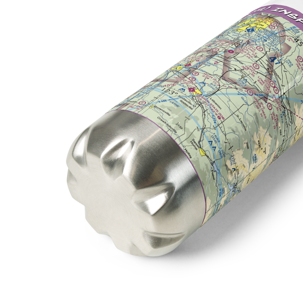 Inspiration Airport (43OR) VFR Sectional Water Bottle 