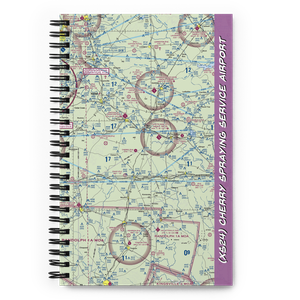 Cherry Spraying Service Airport (XS24) VFR Sectional Notebook