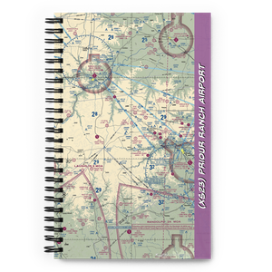 Priour Ranch Airport (XS23) VFR Sectional Notebook