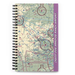 Dos Arroyos Ranch Airport (XS20) VFR Sectional Notebook