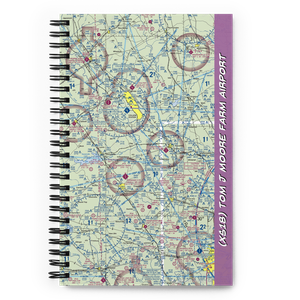 Tom J Moore Farm Airport (XS18) VFR Sectional Notebook