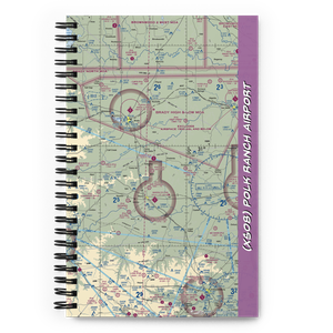 Polk Ranch Airport (XS08) VFR Sectional Notebook