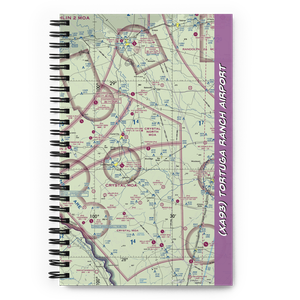 Tortuga Ranch Airport (XA93) VFR Sectional Notebook