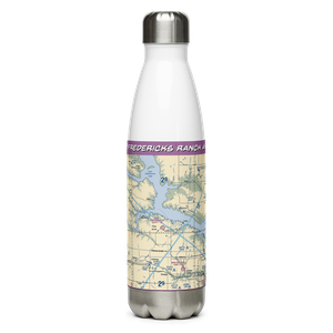 Fredericks Ranch Airport (44ND) VFR Sectional Water Bottle