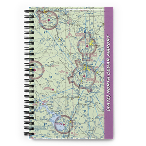 North Cedar Airport (XA71) VFR Sectional Notebook