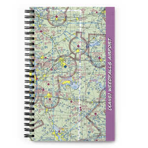 Weedfalls Airport (XA45) VFR Sectional Notebook