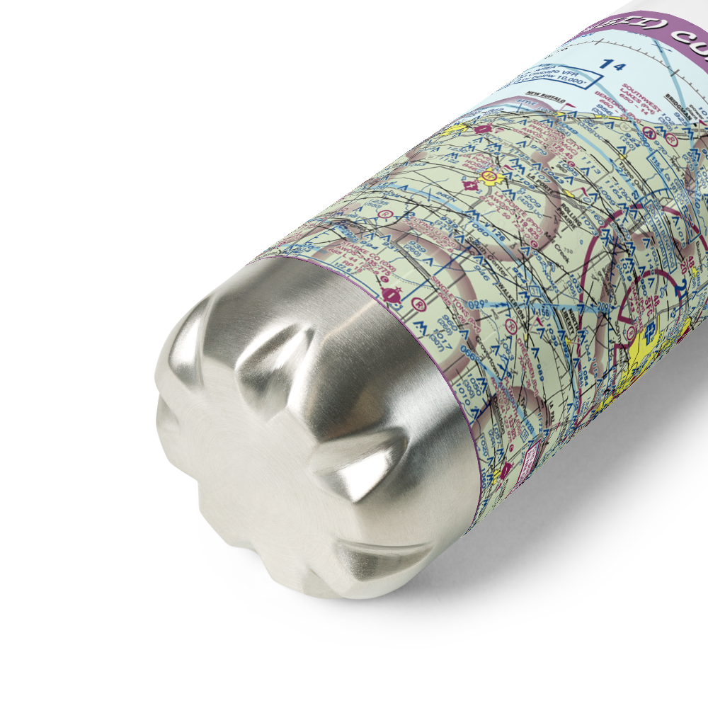 Cummings Field (45II) VFR Sectional Water Bottle 