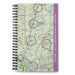 Los Cuernos Ranch Airport (XA08) VFR Sectional Notebook