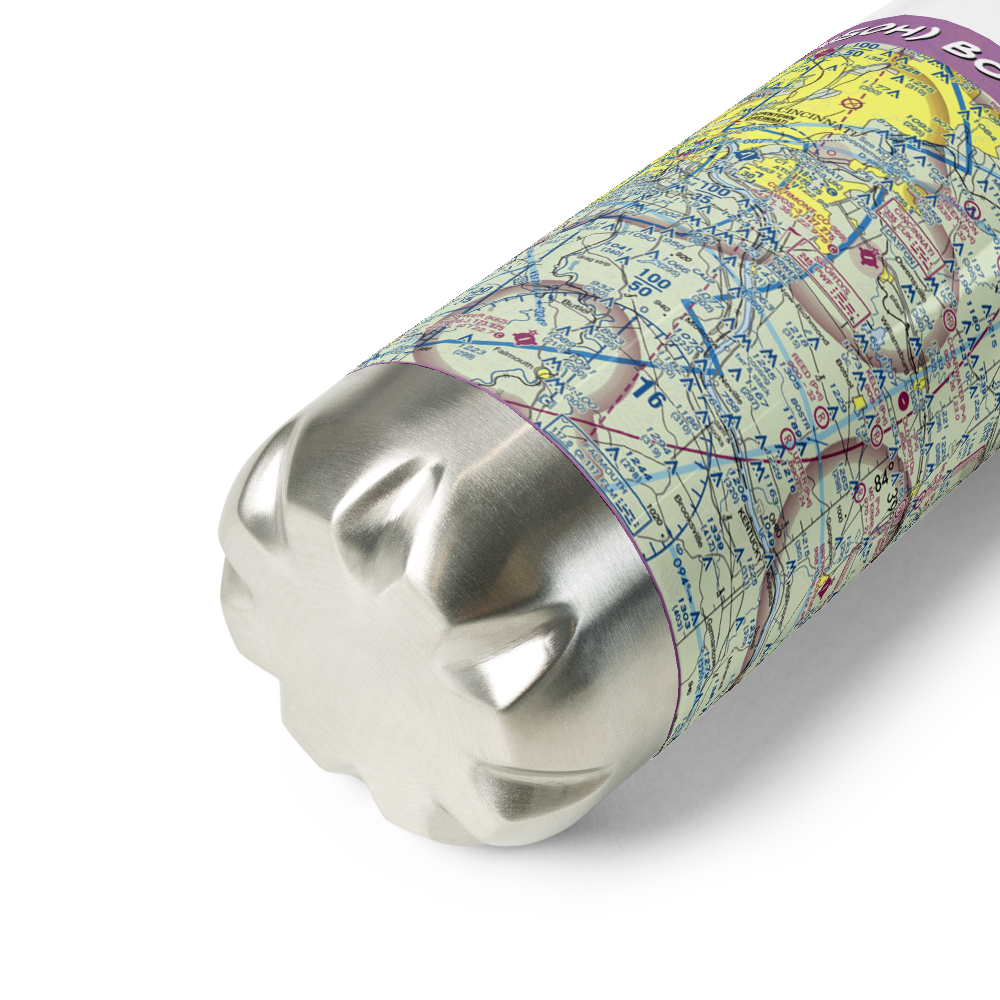 Boober Airport (45OH) VFR Sectional Water Bottle 