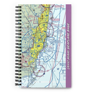 Miami Seaplane Base (X44) VFR Sectional Notebook