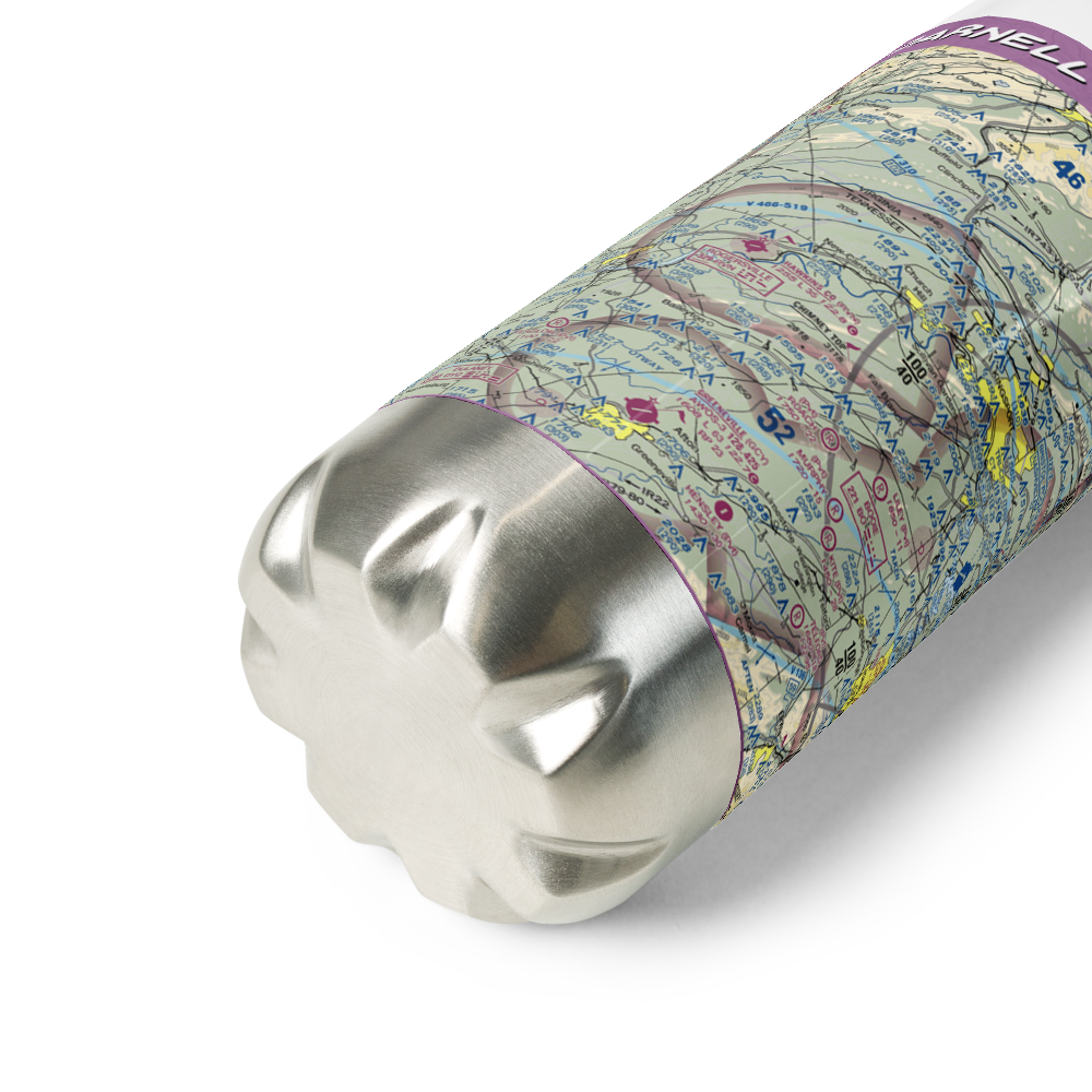 Darnell's Landings Airport (45TN) VFR Sectional Water Bottle 