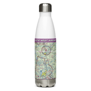 West Airpark (45TX) VFR Sectional Water Bottle