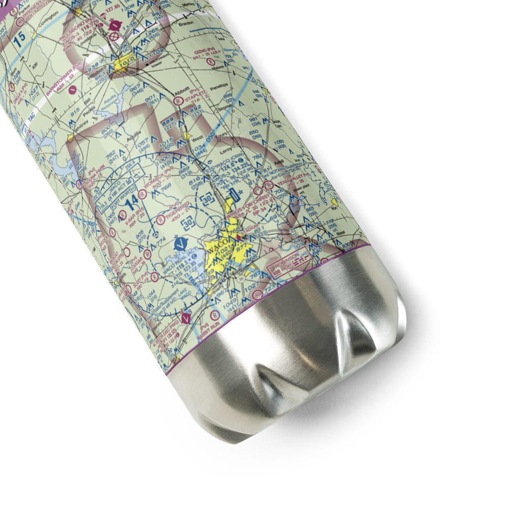 West Airpark (45TX) VFR Sectional Water Bottle 