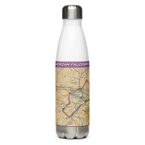 American Falconry Airport (45WY) VFR Sectional Water Bottle