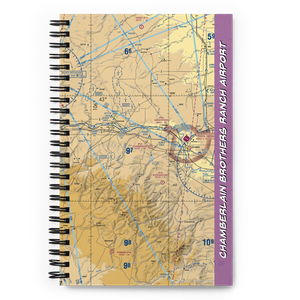 Chamberlain Brothers Ranch Airport (WY66) VFR Sectional Notebook