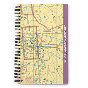 Madsen Airport (WY65) VFR Sectional Notebook