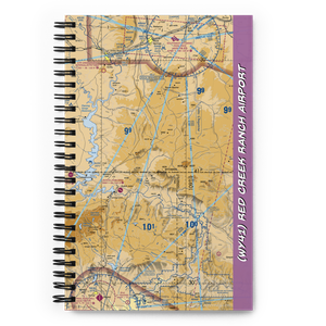 Red Creek Ranch Airport (WY41) VFR Sectional Notebook