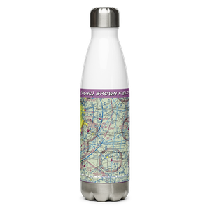 Brown Field (46NC) VFR Sectional Water Bottle