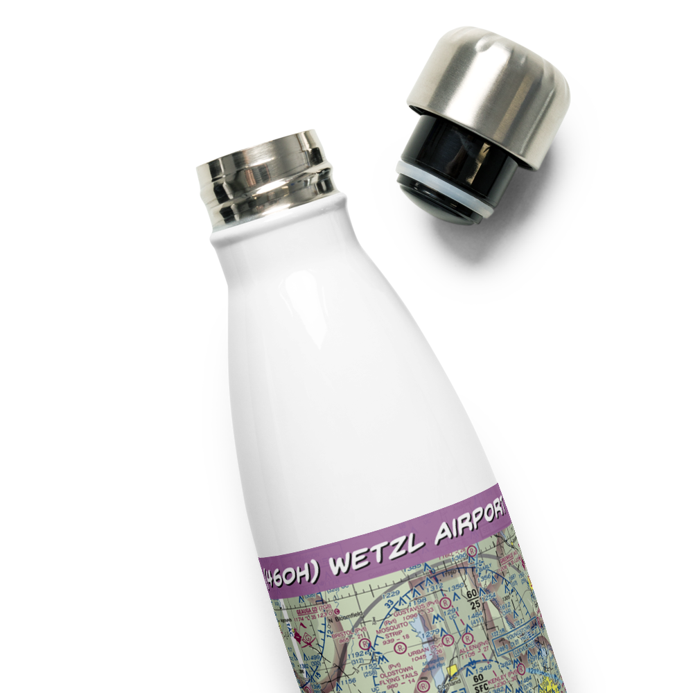 Wetzl Airport (46OH) VFR Sectional Water Bottle 
