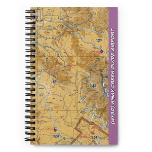 Kinky Creek Divide Airport (WY30) VFR Sectional Notebook