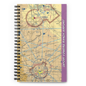 Vowers Ranch Airport (WY29) VFR Sectional Notebook