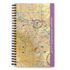 Wagonhound Airport (WY27) VFR Sectional Notebook