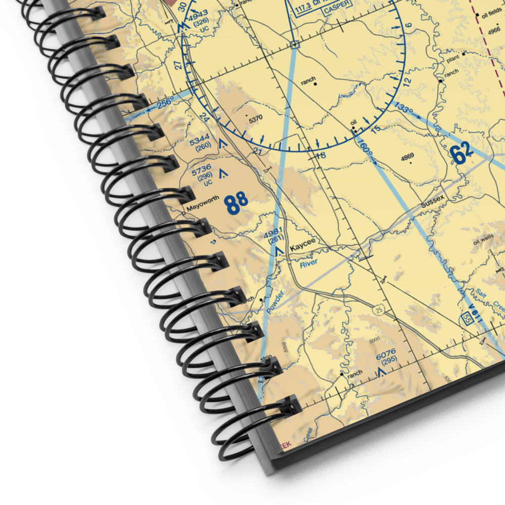 Iberlin Strip (WY23) VFR Sectional Notebook 
