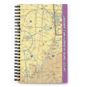 Iberlin Ranch Nr 1 Airport (WY22) VFR Sectional Notebook