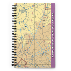Iberlin Ranch Nr 2 Airport (WY18) VFR Sectional Notebook