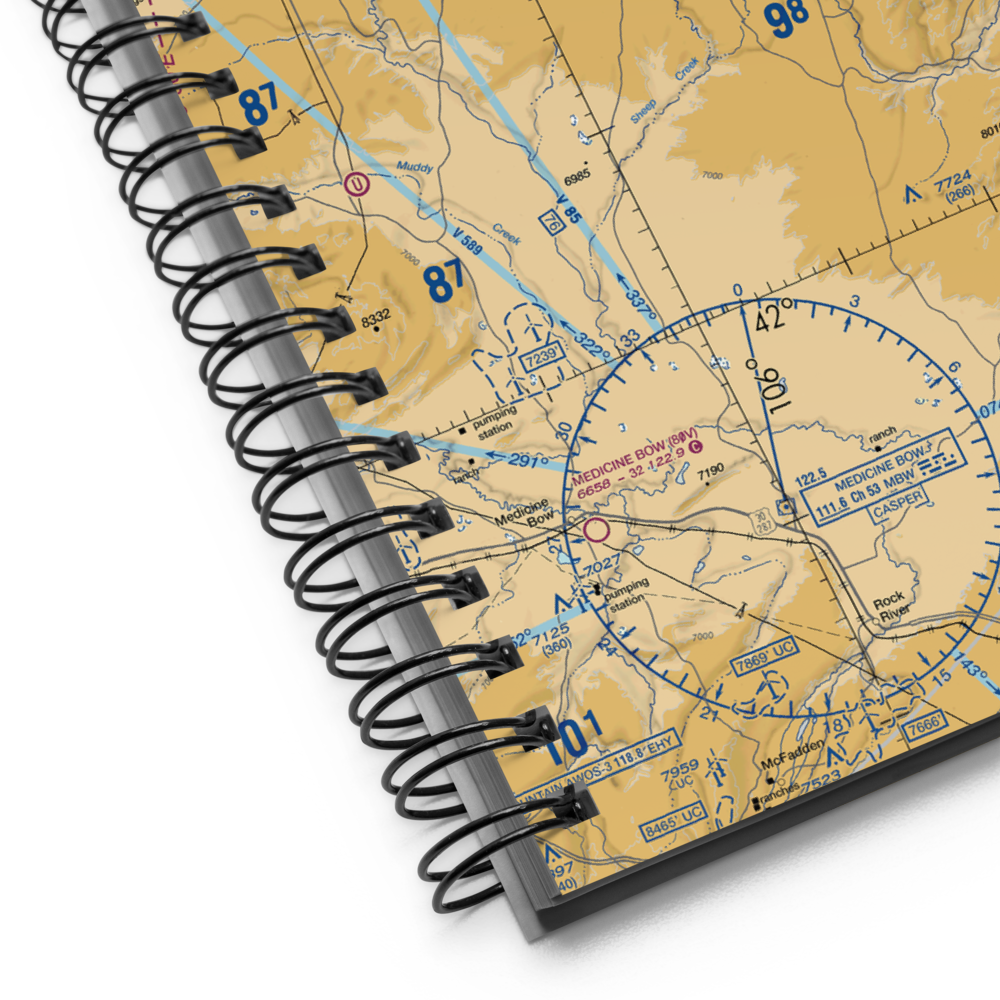 Robbins Airport (WY16) VFR Sectional Notebook 