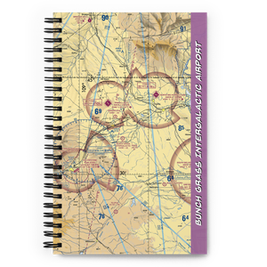 Bunch Grass Intergalactic Airport (WY15) VFR Sectional Notebook