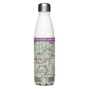 Mann Airport (47IN) VFR Sectional Water Bottle