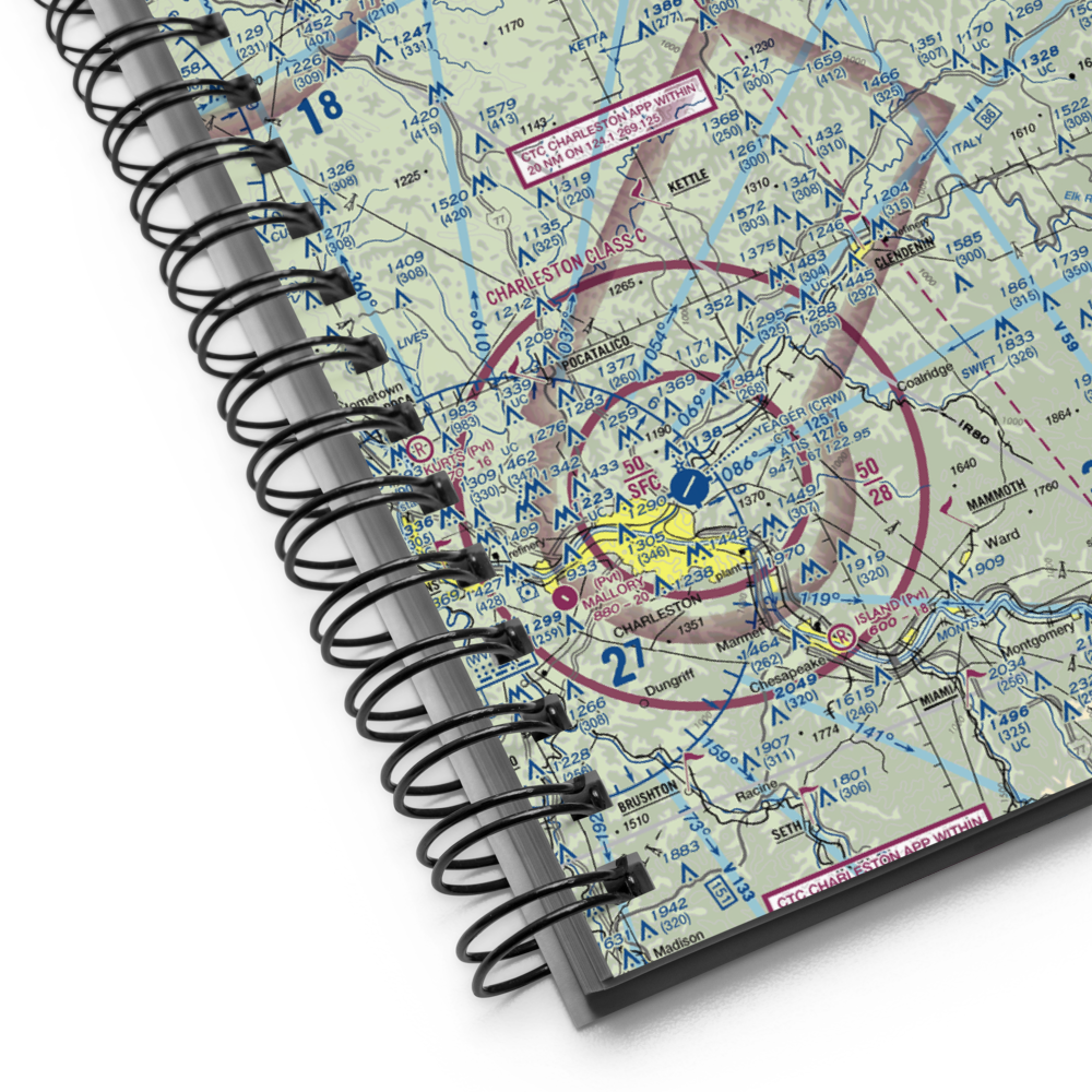 Slate Run Airport (55I) VFR Sectional Notebook 