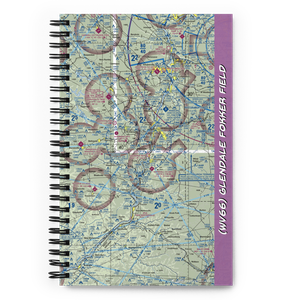 Glendale Fokker Field (WV66) VFR Sectional Notebook