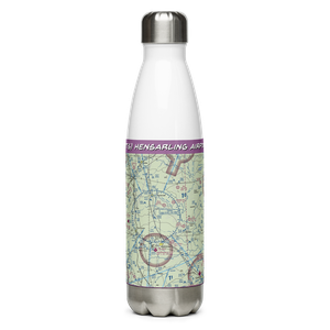 Hensarling Airport (47TS) VFR Sectional Water Bottle