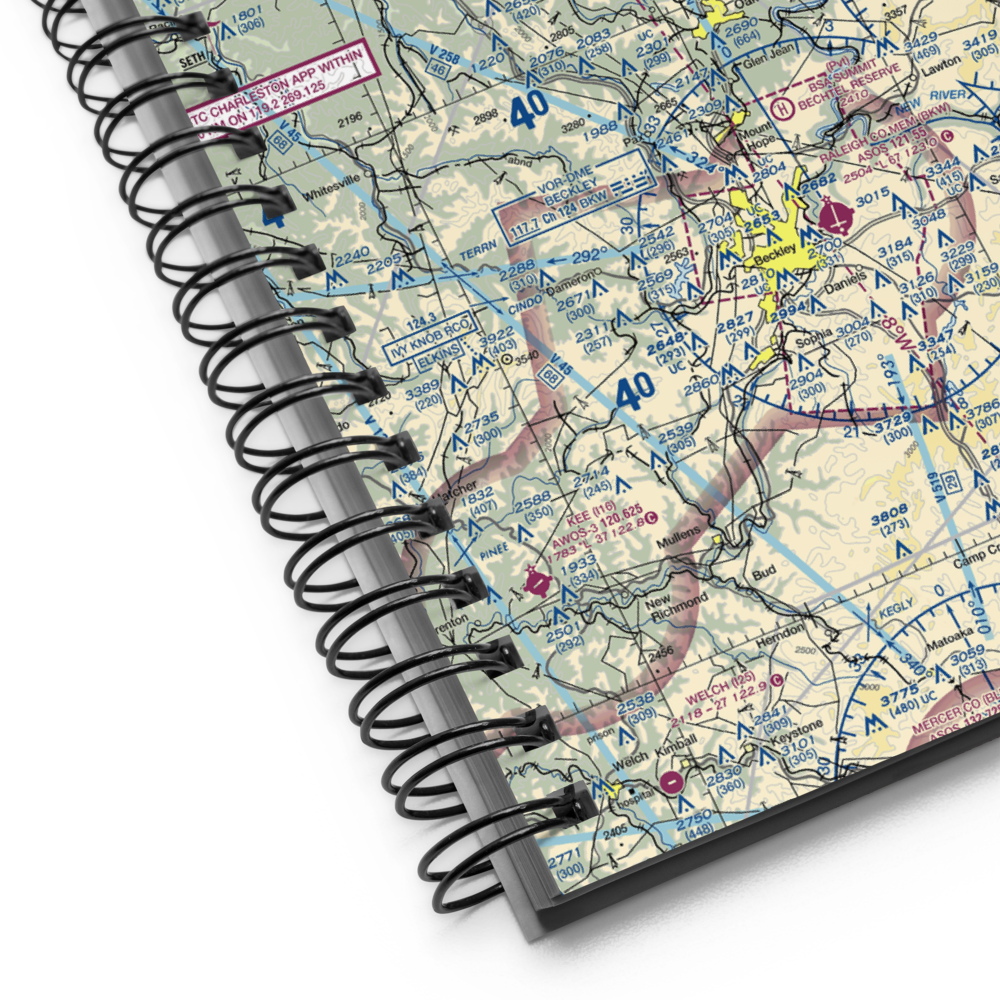 Fayette Airport (WV59) VFR Sectional Notebook 