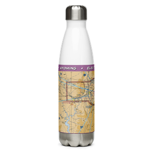 Gtr Green River Intergalactic Spaceport Airport (48U) VFR Sectional Water Bottle